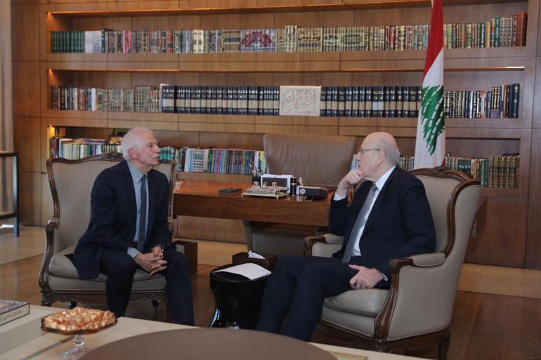 AB Yüksek Temsilcisi Borrell’ın Lübnan temasları