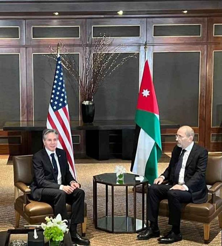 ABD Dışişleri Bakanı Blinken, Ürdün Kralı Abdullah ile görüştü